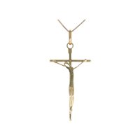 Colgante croci in Oro CROCE CRISTO STILIZZATO